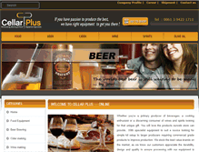Tablet Screenshot of cellarplus.com.au